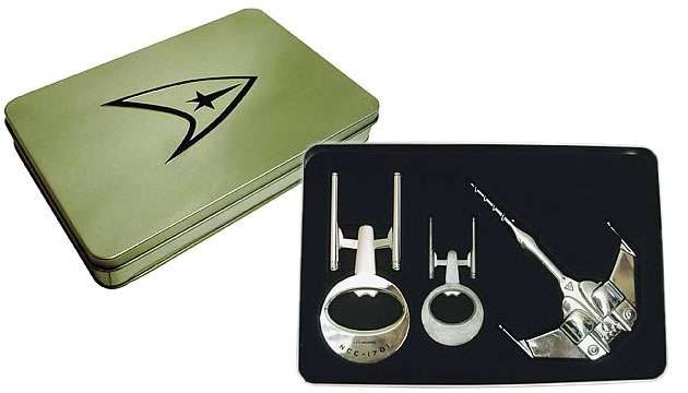 Conjunto Abridores Star Trek Luxo Box