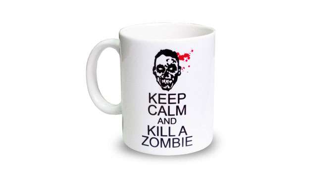 Caneca Keep Calm and KILL a Zombie