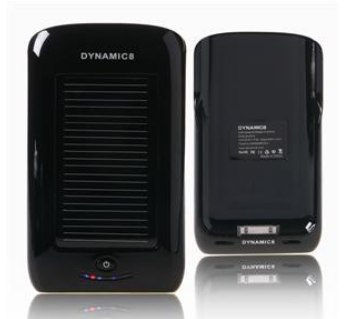 Carregador Solar 5V 2000mAh para iPhone (Preto) - DYNAMIC8