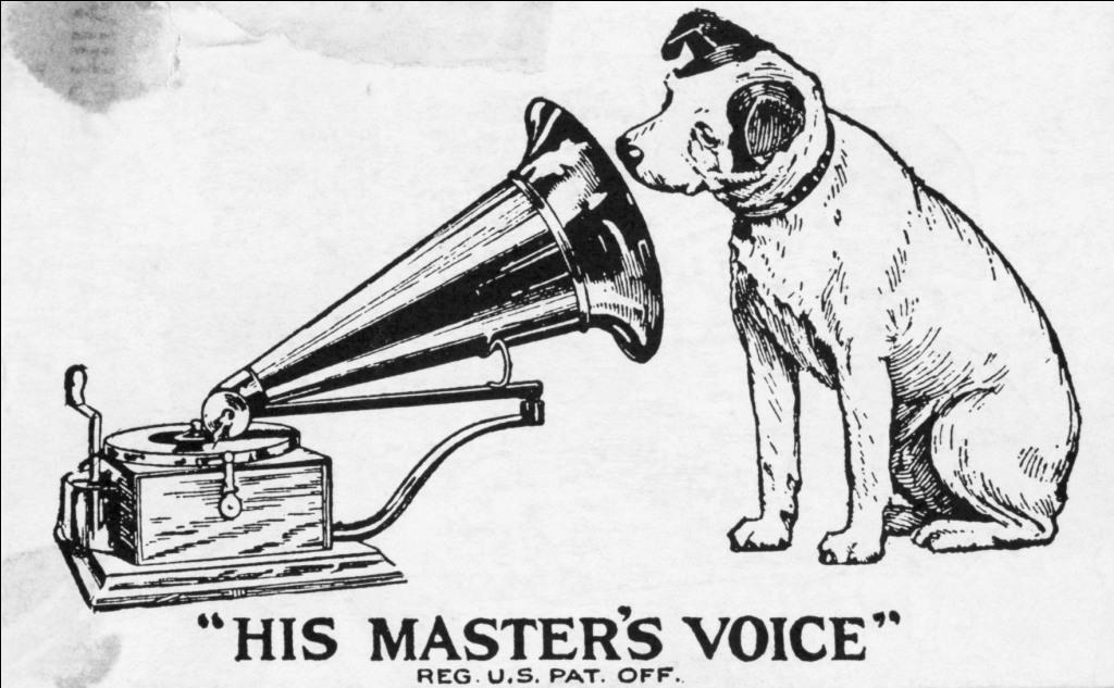 Poster His Masters Voice