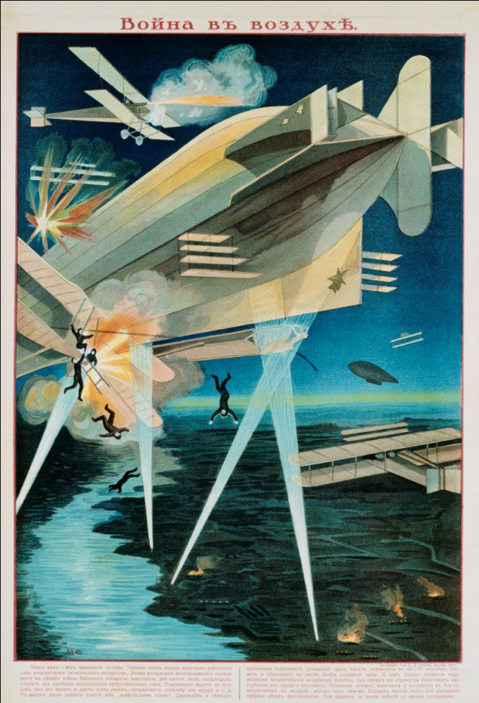 Poster Zeppelin Invasion