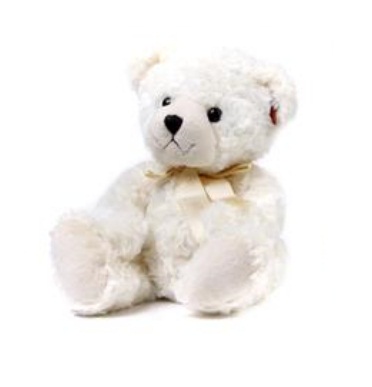 Urso de Pelucia 30cm (branco)